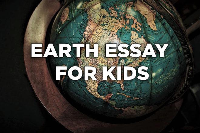 write a short essay on earth as my dream planet