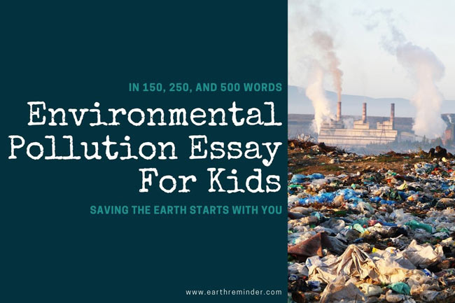 land pollution essay 250 words