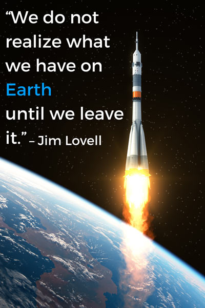 Inspirational quotes about space