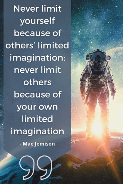 Inspirational quotes about space