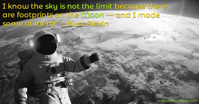 Astronaut space posters and quotes