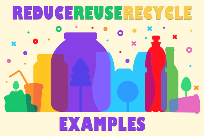 Reduce, Reuse, and Recycle for Kids with Examples