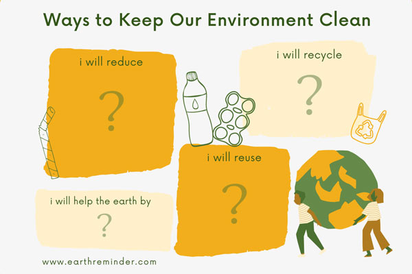 ways to keep our environment clean