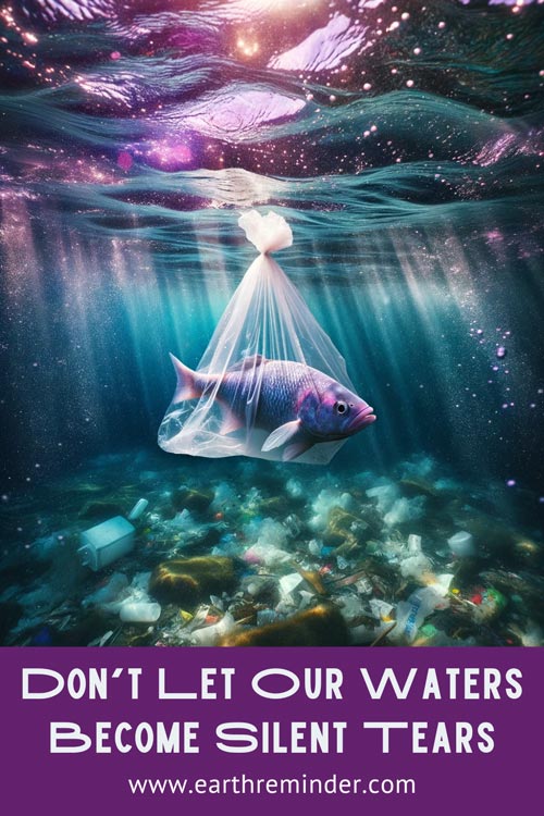 Do not let our waters become silent tears. Stop climate change