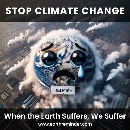 when the earth suffers, we suffer.