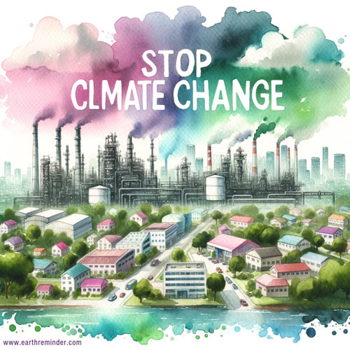stop climate change posters