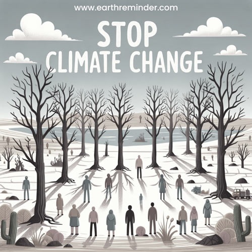 stop climate change posters