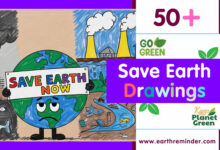 save earth drawings easy and beautiful