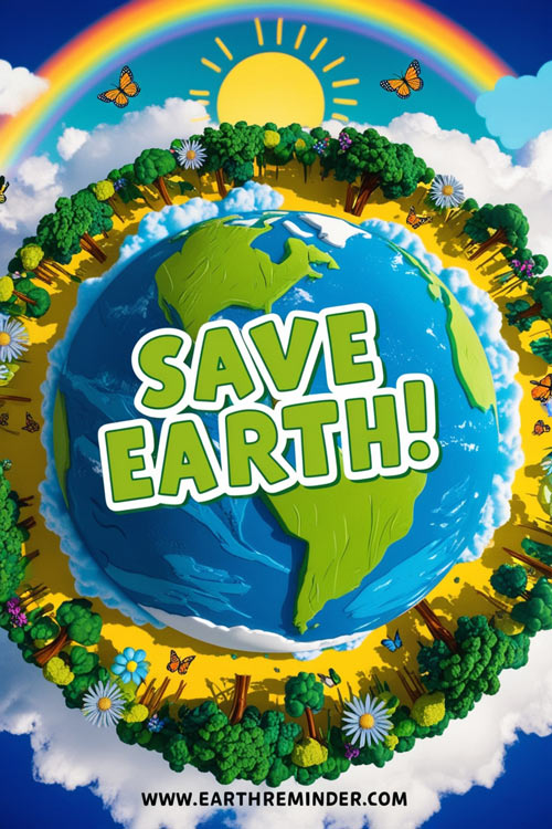 save earth poster