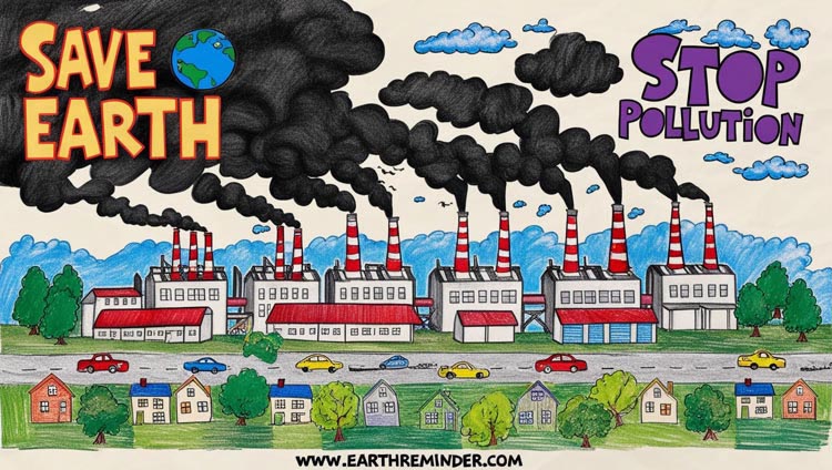 save-the-earth-stop-pollution-drawing