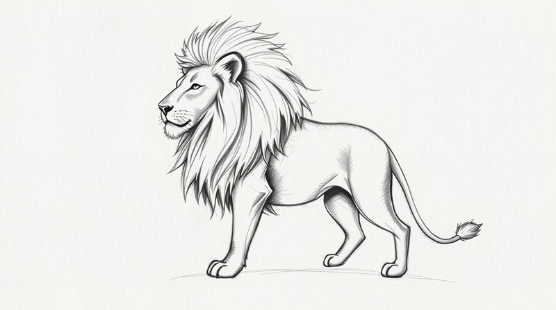 professional-lion-drawing-pencil-sketch