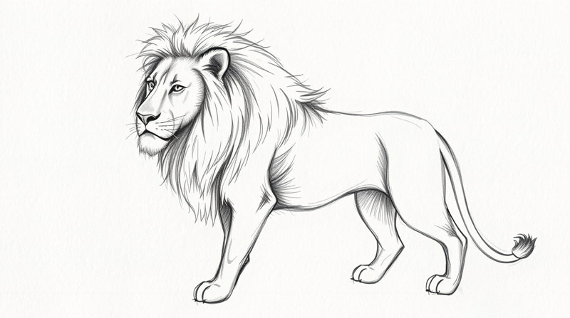 professional-lion-drawing-pencil-sketch