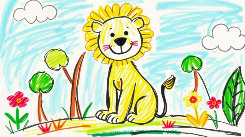 easy-and-simple-lion-drawing-for-kids