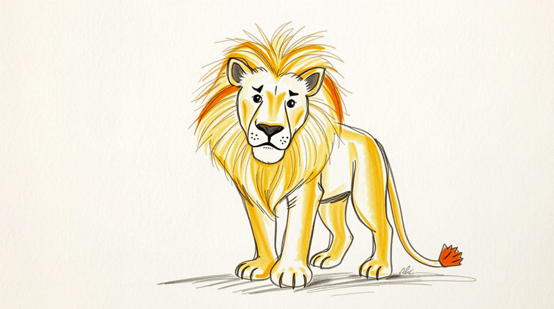simple-lion-drawing-for-kids