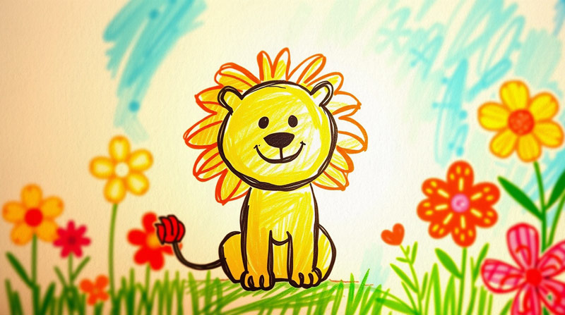 simple-lion-drawing-for-kids