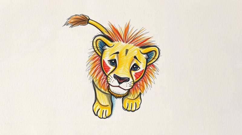 simple-lion-drawing-for-kids