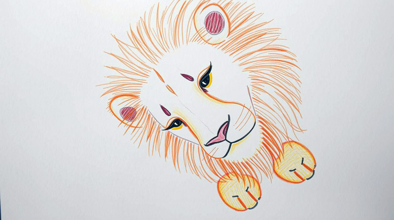 simple-lion-face-drawing-for-kids