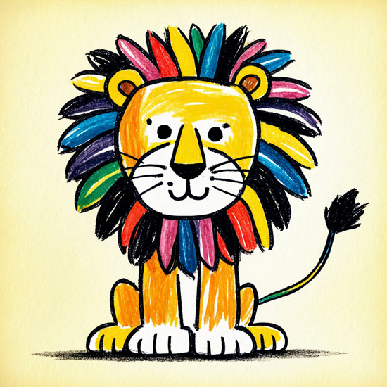 simple-lion-drawing-for-kids
