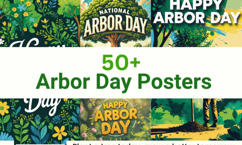 Arbor Day posters