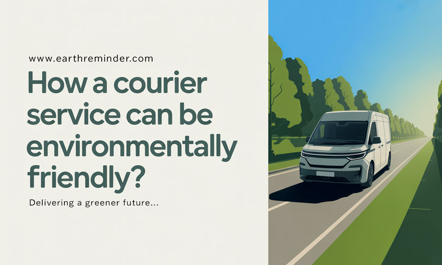 How a Courier Service Can Be Environmentally Friendly?