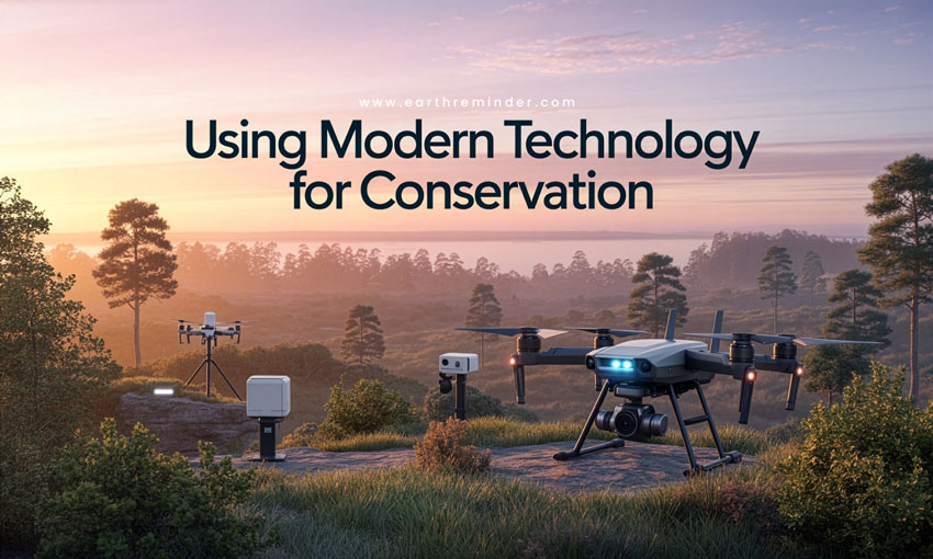 Using Modern Technology for Conservation