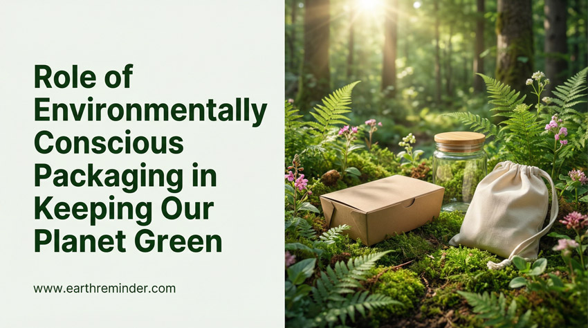 Role of Environmentally Conscious Packaging in Keeping Our Planet Green