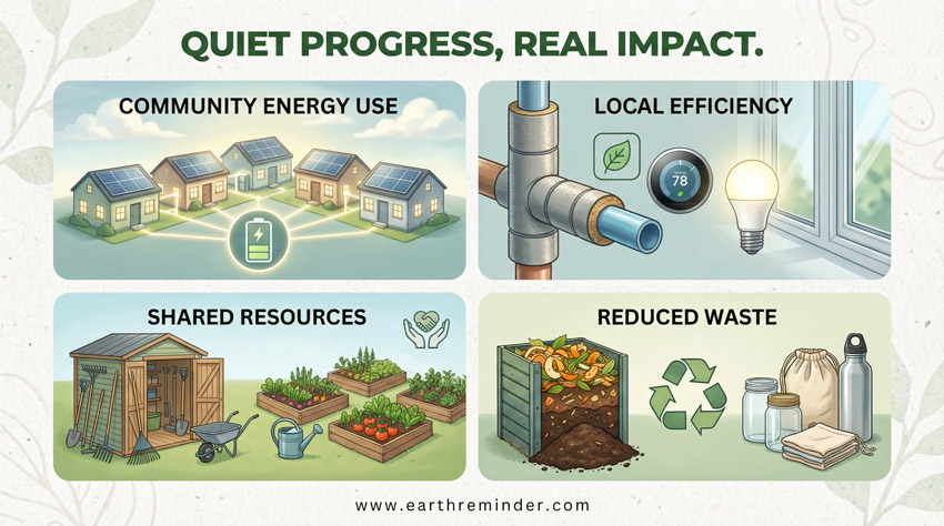 Highlighting quiet community-led environmental progress